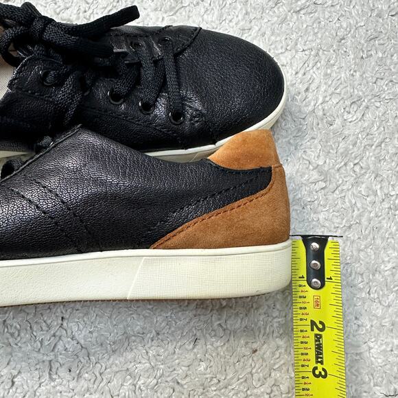Naturalizer Morrison Leather/Suede Lace Up Low-Profile Sneaker Retro Vibes Sz: 9 - Picture 5 of 11